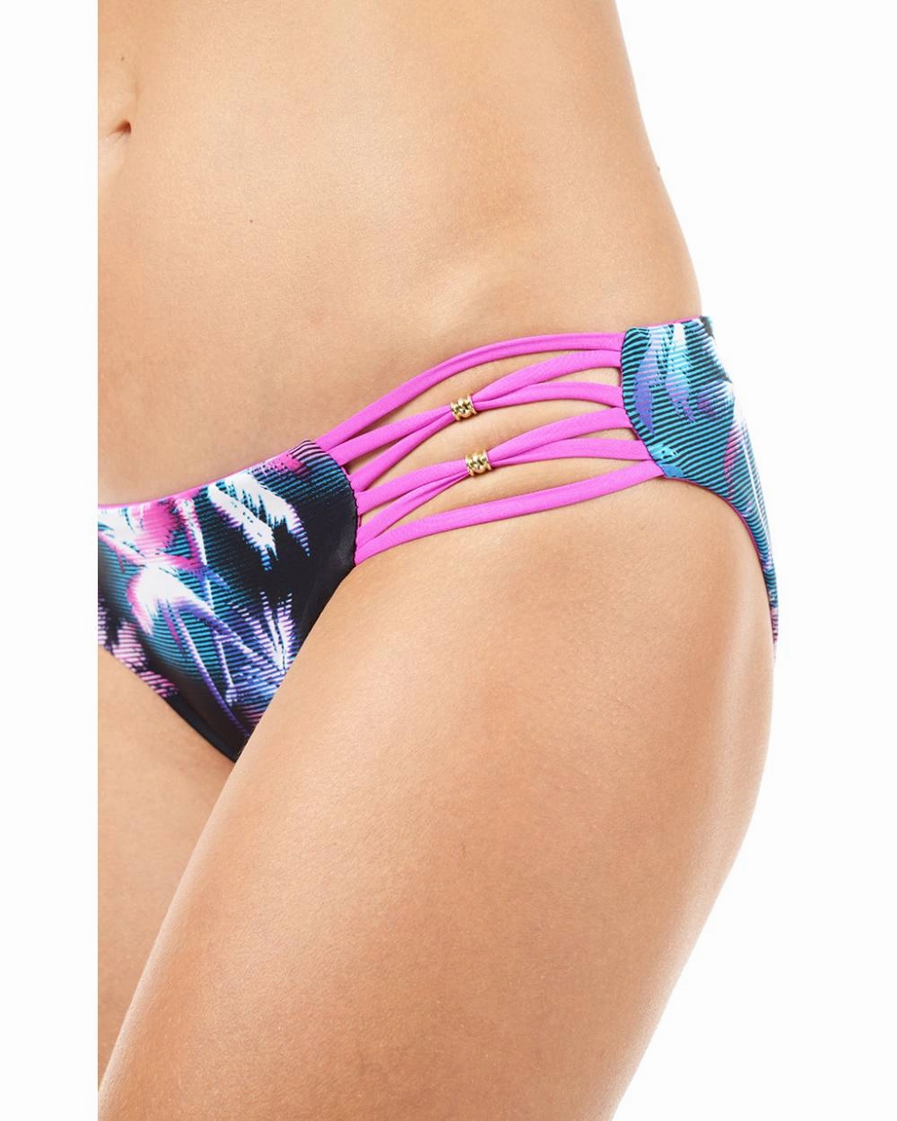 Envy Push Up  Strappy String Bikini Top & Reversible Bottom