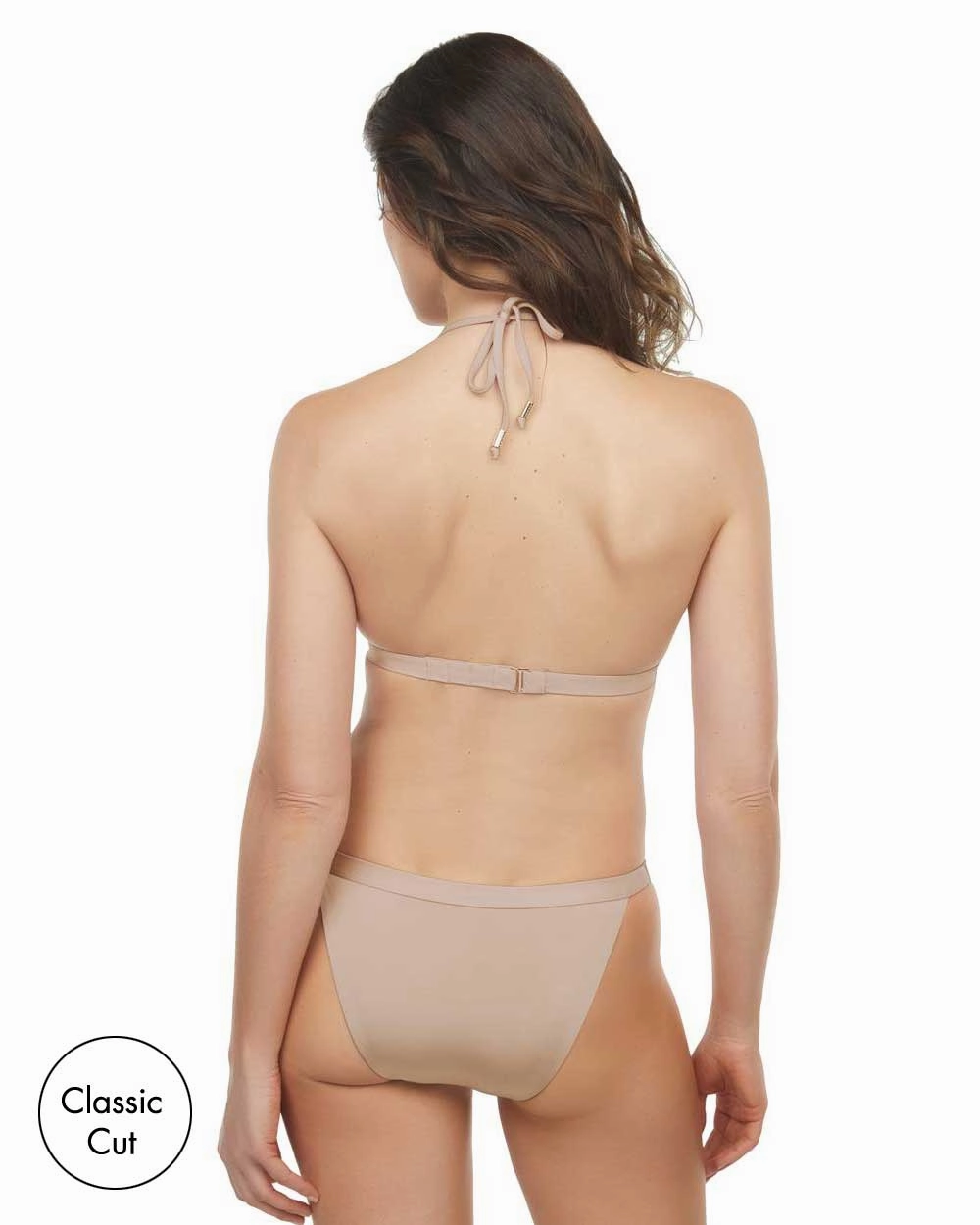 Envy Push Up Tropical Banded String Bikini Top & Banded Bottom