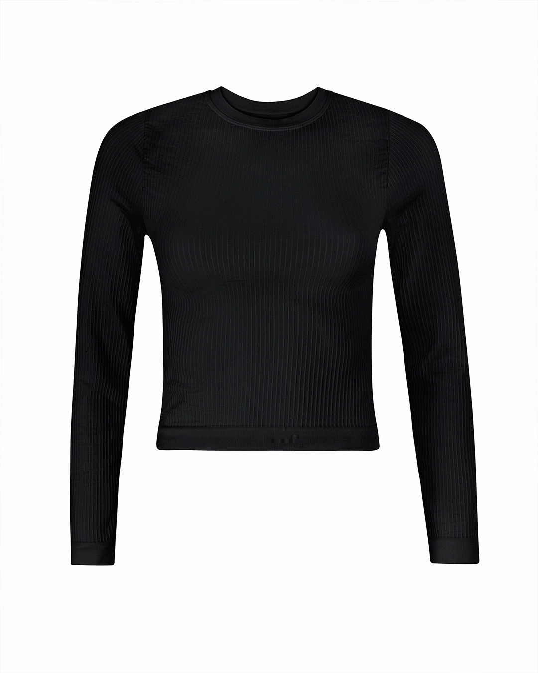EQUILIBRIUM Wide Ribbed Top | Black