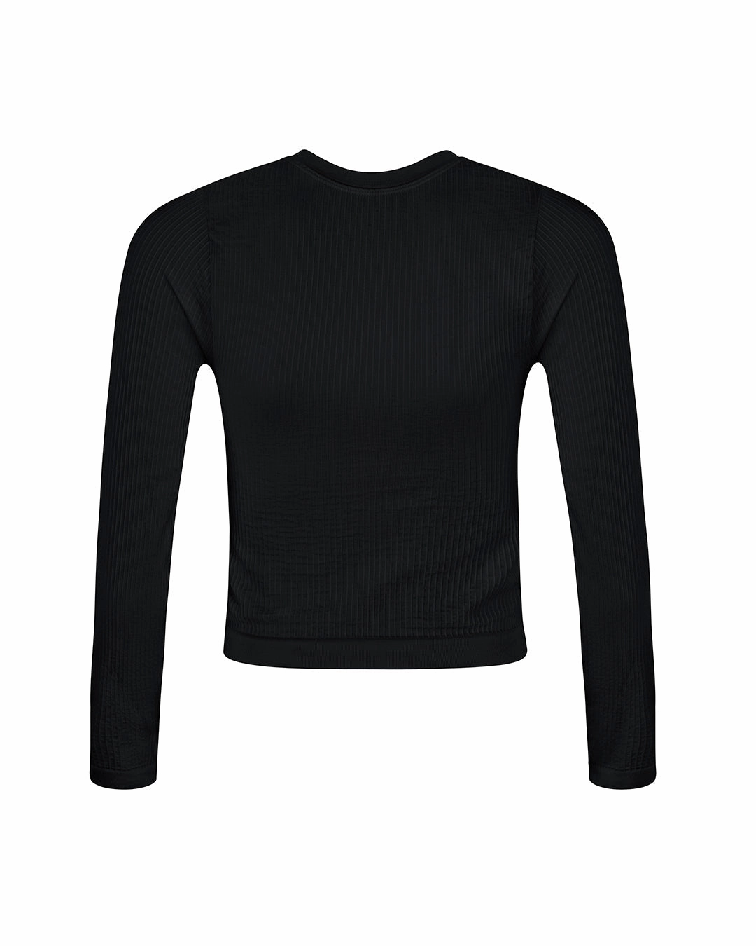 EQUILIBRIUM Wide Ribbed Top | Black