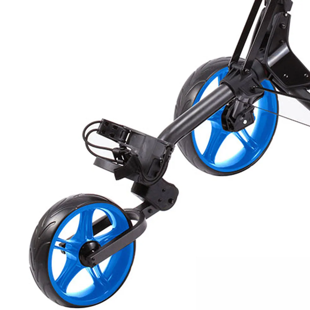 Cube 3 3-Wheel Push Trolley - Charcoal/Blue, Top-rated golf rangefinders 2024, Best golf gifts 2024