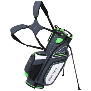 Everyday Essential MacGregor Paramount Hybrid 14 Cart/Stand Bag - Grey/Green Must Try, Golf gift for men, Golf organizer for car