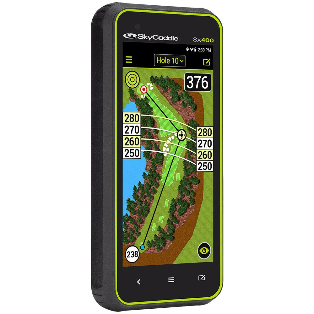 SkyCaddie SX400 Handheld GPS Rangefinder, Portable golf net