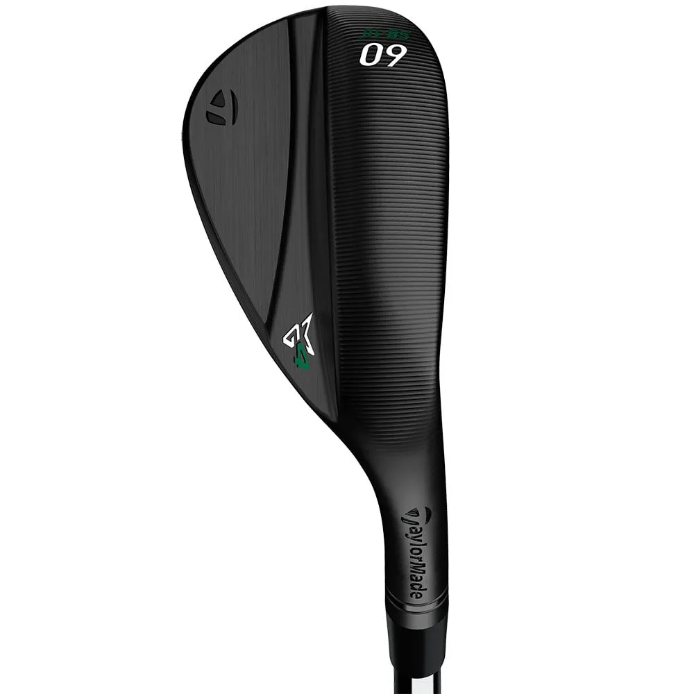 TaylorMade Milled Grind 4 Black Wedge - Steel, Golf chipping net