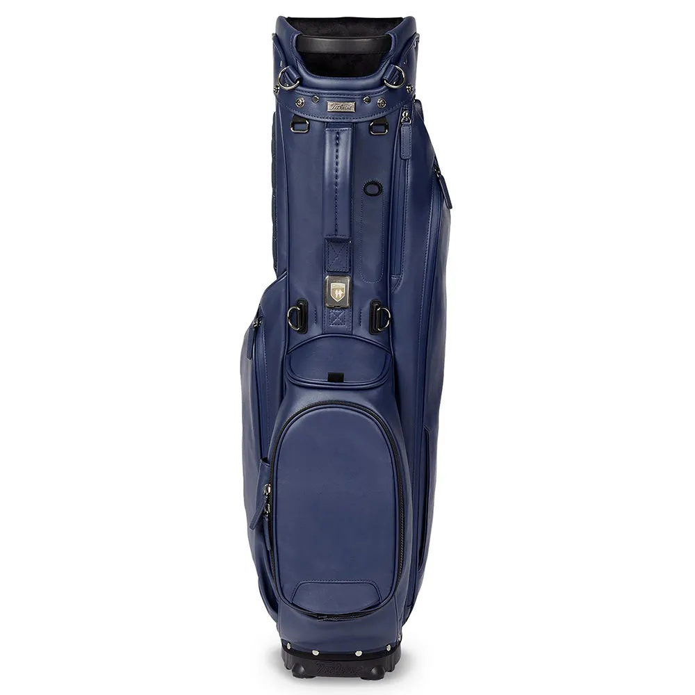 Titleist Links Legend Members Stand Bag - Navy, Golf travel essentials, Golf cart bag with 14 dividers