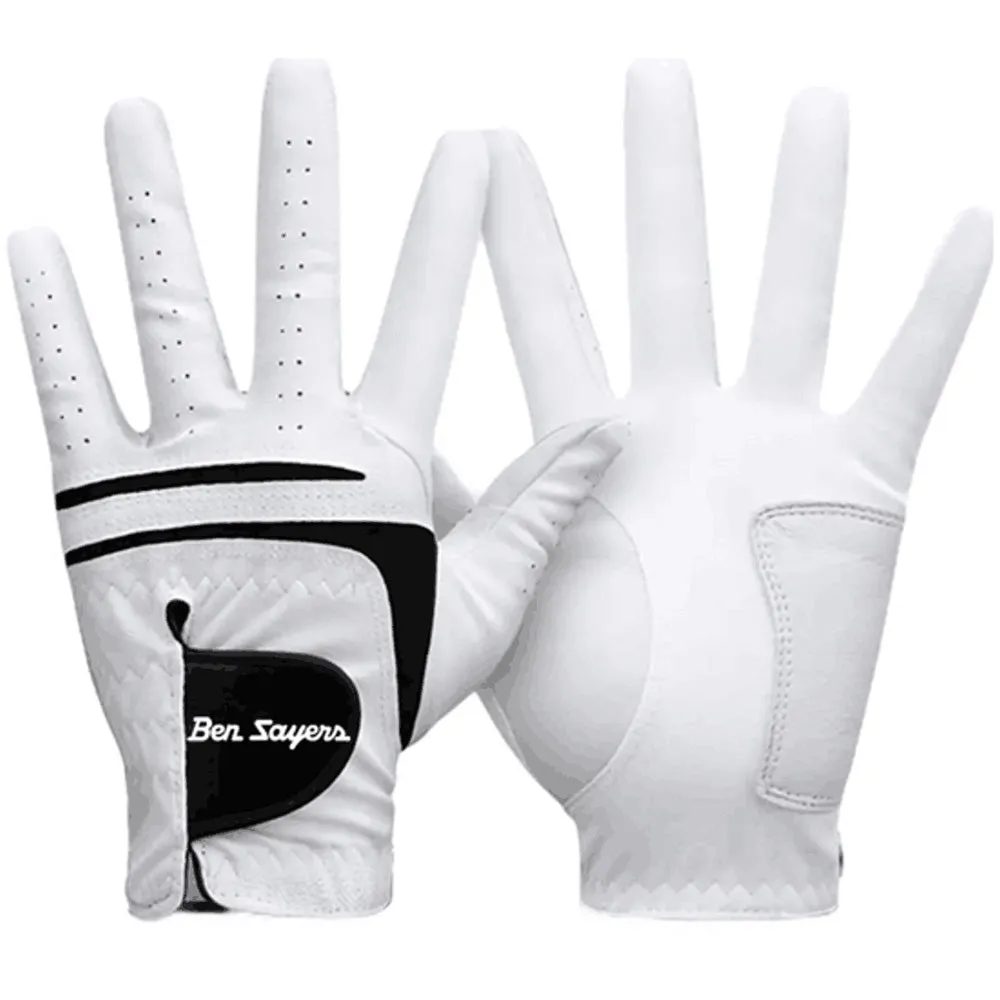 Ben Sayers All Weather Glove - White/Black, TaylorMade golf clubs, Cheap golf equipment