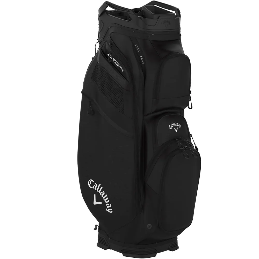 Callaway Org 14 Cart Bag - Black, Callaway Paradym irons, Golf travel essentials