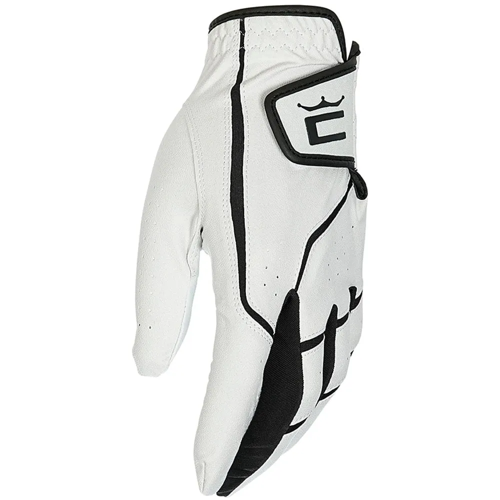 Cobra Microgrip Flex Leather Golf Glove - White - 3 Pack, Smart golf balls