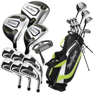 Everyday Low Price MacGregor CG4000 11-Piece Stand Bag Package Set - Steel Ready to Ship, Recycled golf balls