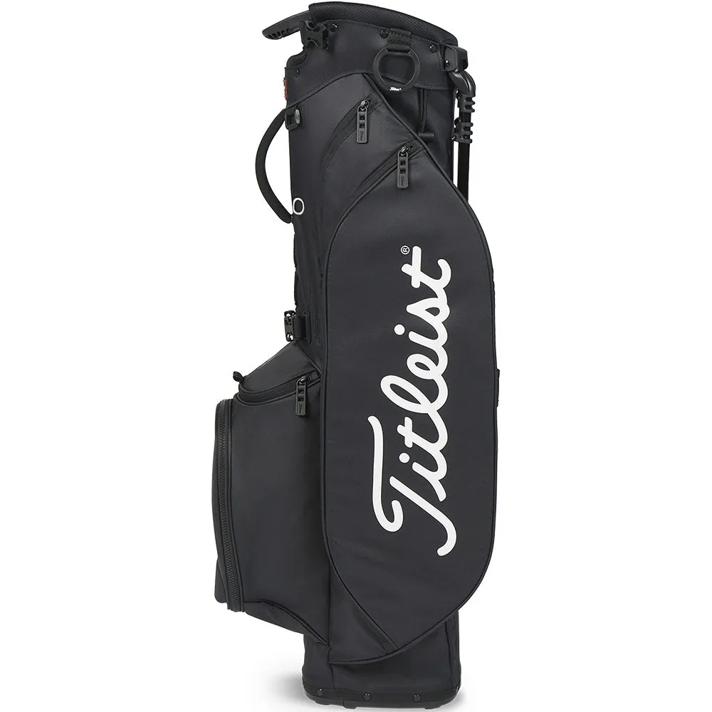 Titleist Players 4 Stand Bag - Black, Golf club cleaning brush