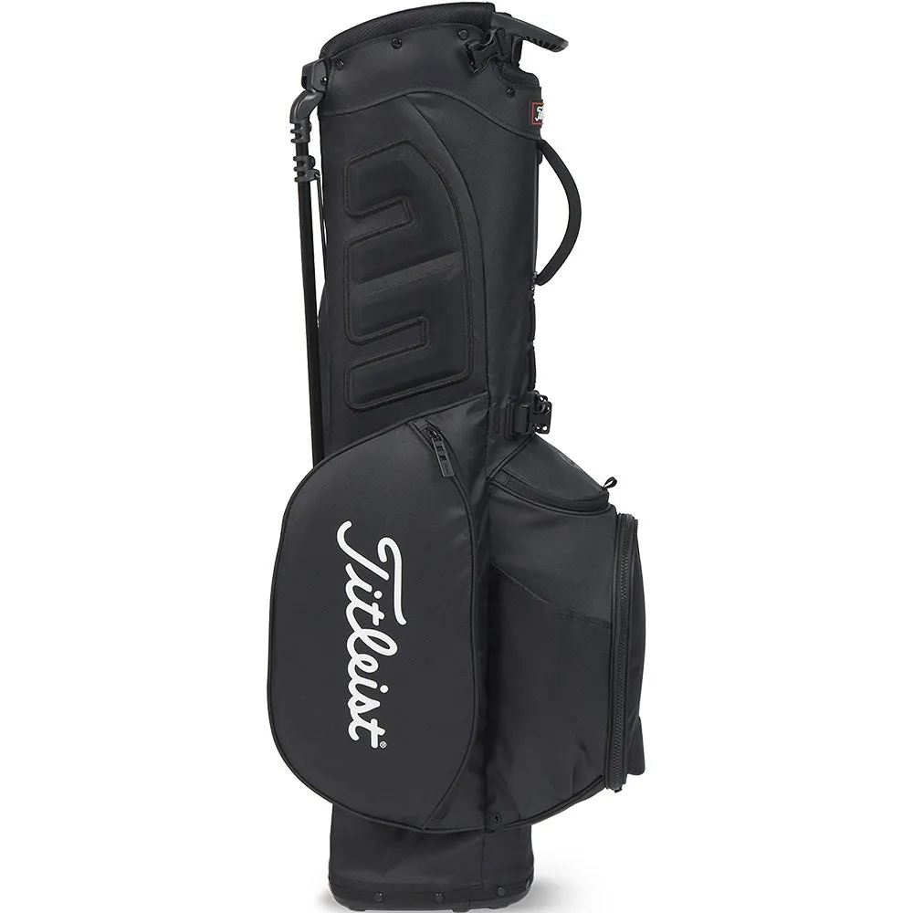 Titleist Players 4 Stand Bag - Black, Affordable golf clubs, Sustainable golf clothing, Golf bag rain cover