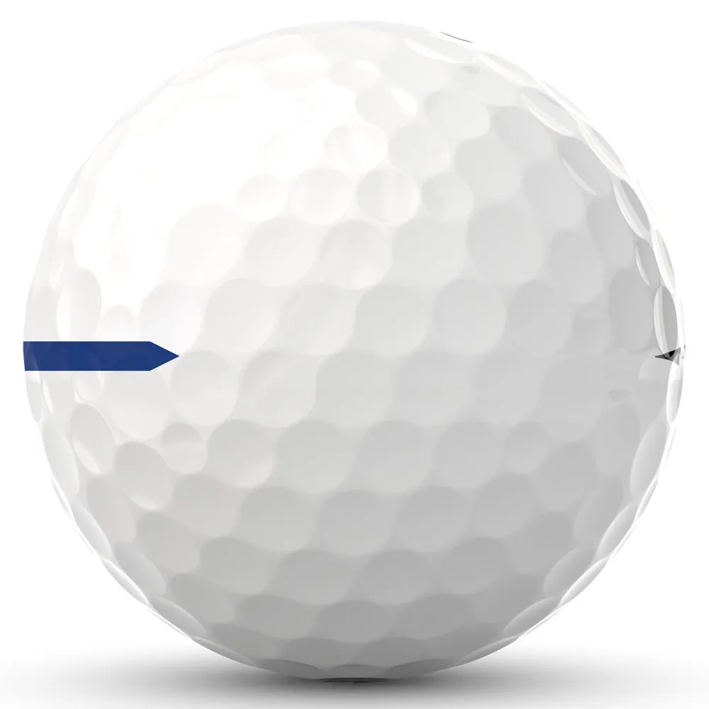 Titleist Pro V1x Left Dash AIM Performance Alignment Golf Balls - Blue - 12 Pack, Eco-friendly golf tees