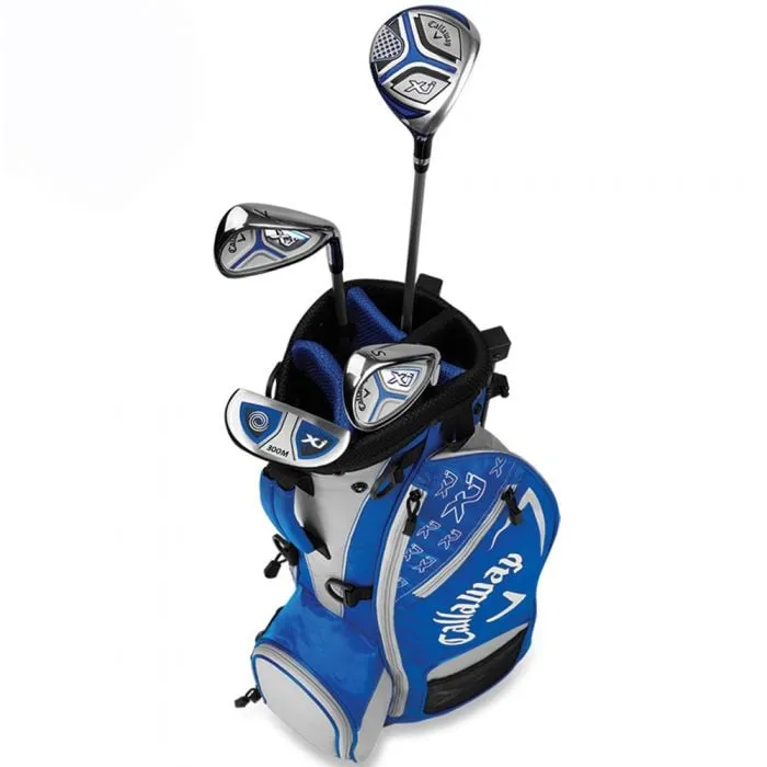Callaway XJ-1 5-Piece Junior Package Set - Blue - (38-46"), Wide width golf shoes, Golf gift for men