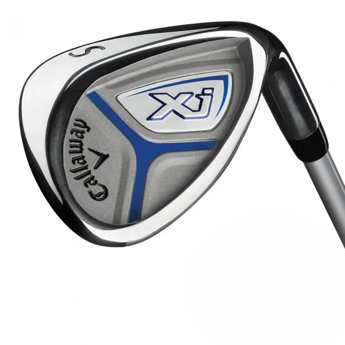 Callaway XJ-1 5-Piece Junior Package Set - Blue - (38-46"), Left-handed golf clubs, Golf rangefinder, Golf bag cooler pocket
