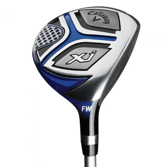 Callaway XJ-1 5-Piece Junior Package Set - Blue - (38-46"), Custom golf head covers, Golf club travel bag hard case