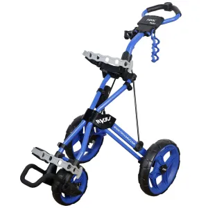 Everyday Must-Have Clicgear Rovic RV3J Junior 3-Wheel Push Trolley - Blue Instant Classic, Indoor golf putting green