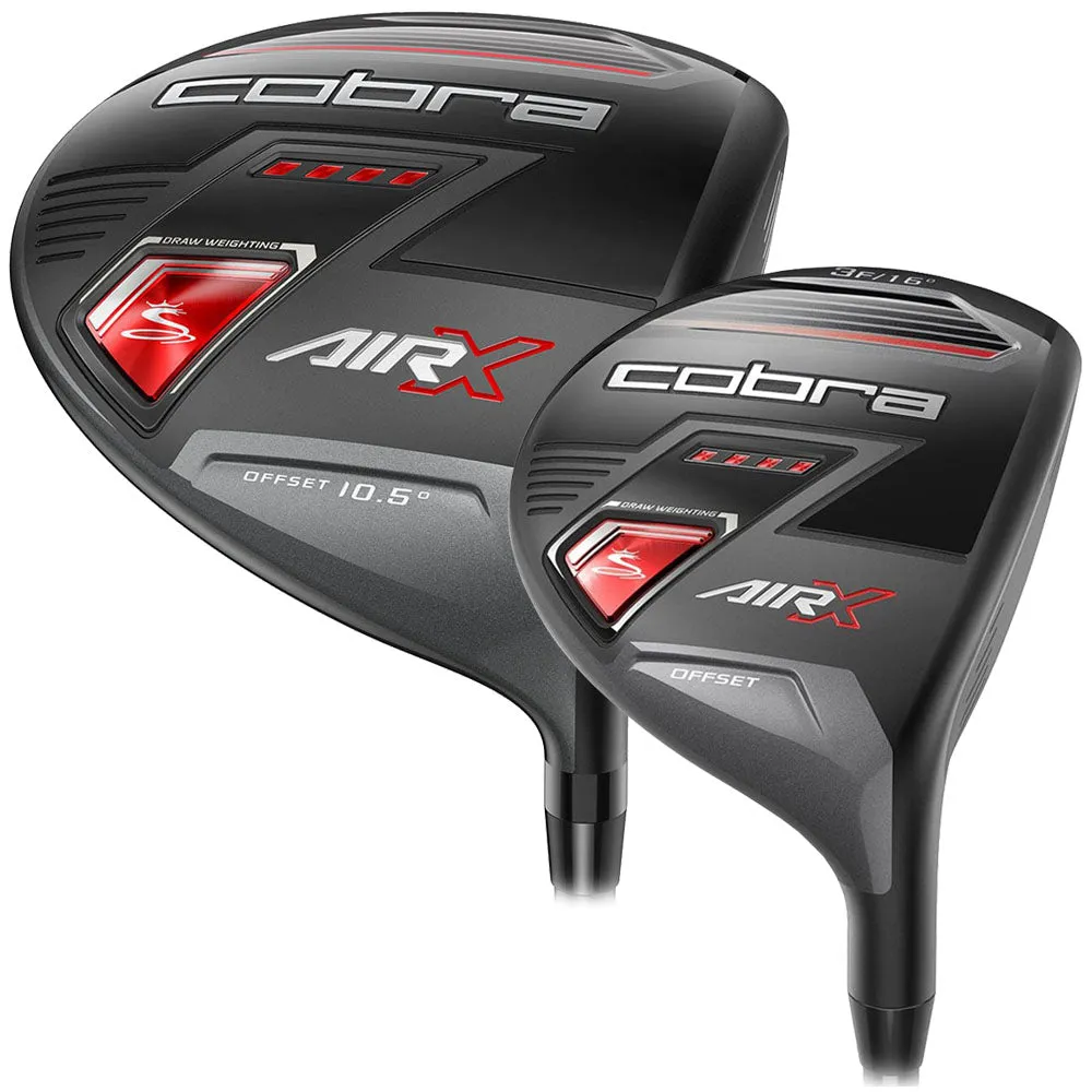 Everyday Must-Have Cobra Air-X Driver & Fairway Wood Clubset While Supplies Last, Lightweight golf shoes, Golf alignment sticks, Women's golf skirts