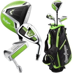 Everyday Must-Have MacGregor V-MAX Junior 4-Piece Stand Bag Package Set - Green (Ages 3-5) Only Today, What golf ball is best for high handicappers, Portable golf net, Adjustable golf driver