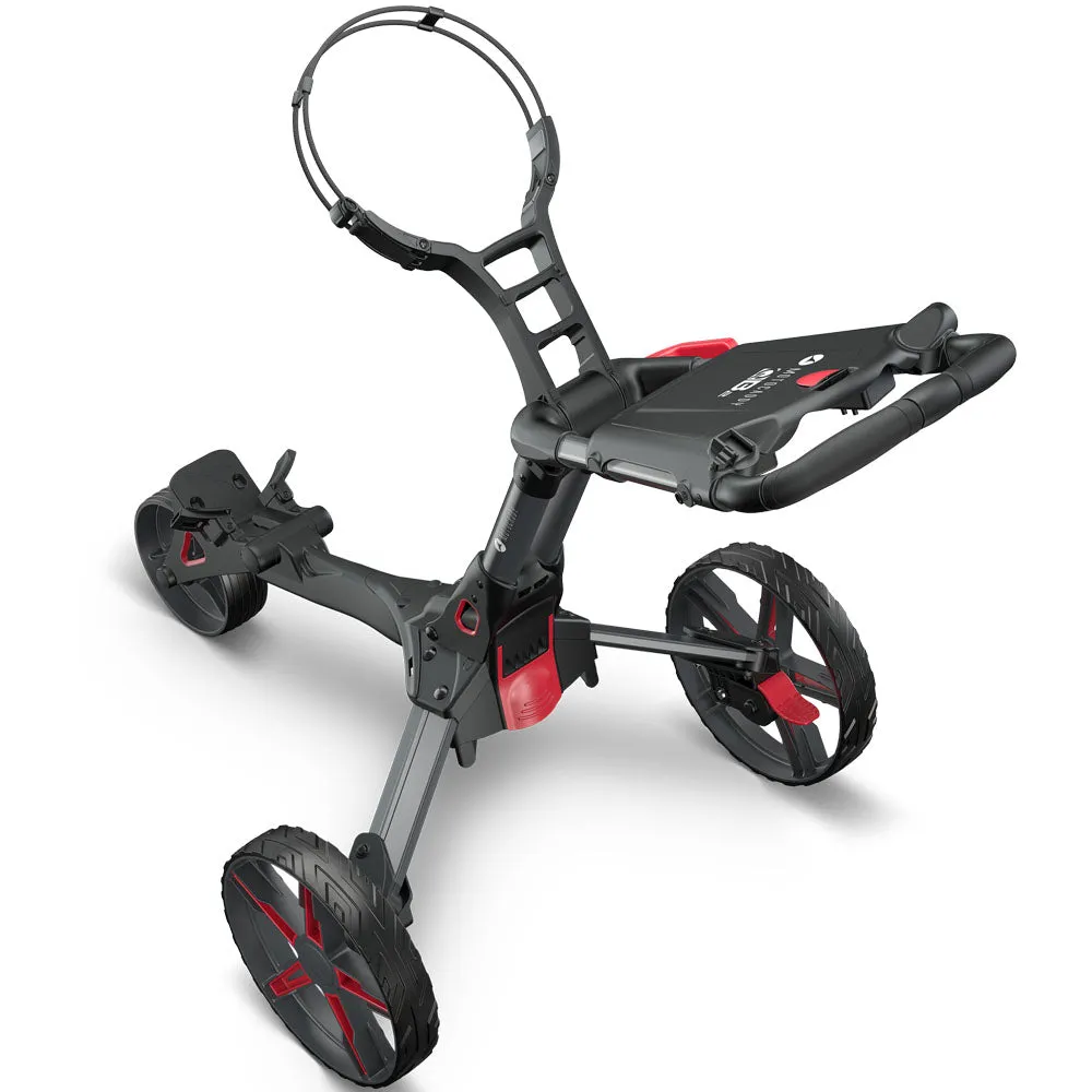 Motocaddy QB2 3-Wheel Push Trolley - Red, Golf rule book 2024, Summer golf shoes