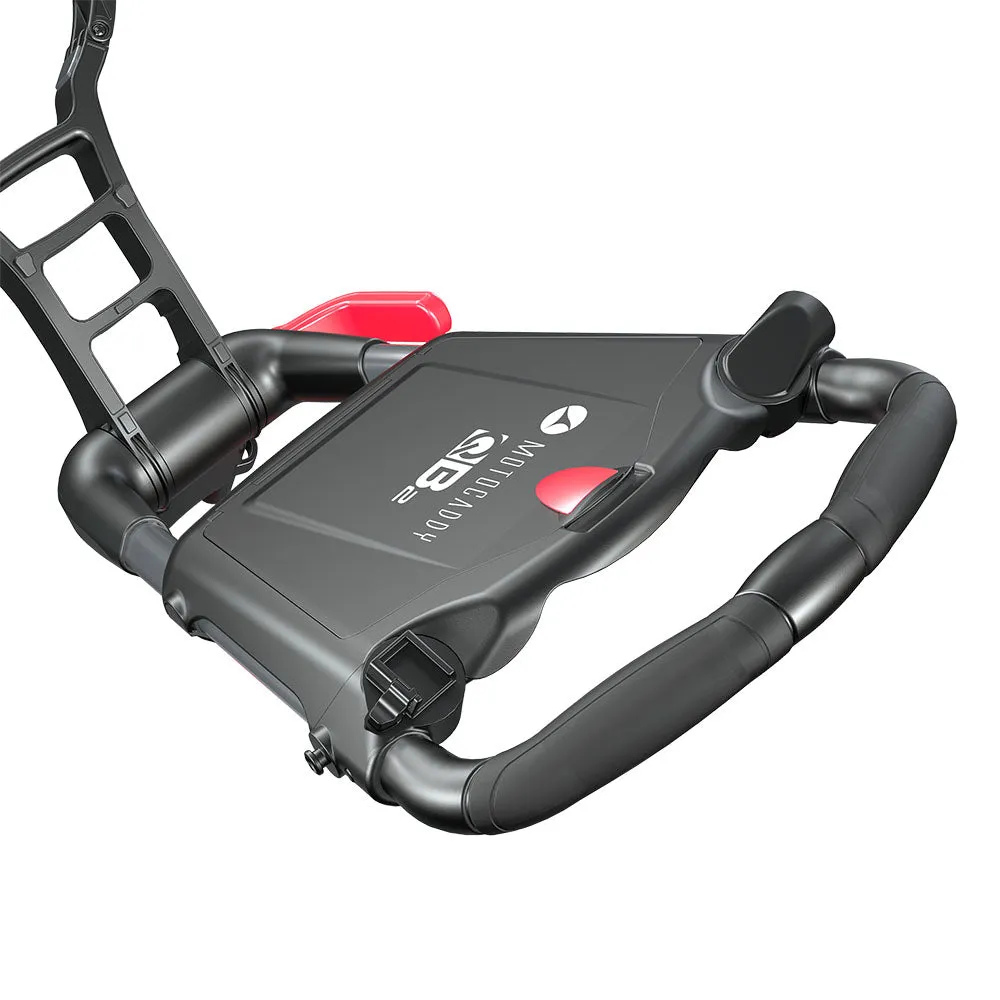 Motocaddy QB2 3-Wheel Push Trolley - Red, Golf gloves for men