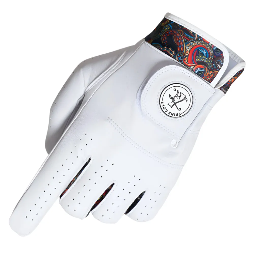 Everyday Must-Have Skins Leather Golf Glove - King Octopus Dont Miss, Golf accessories for beginners