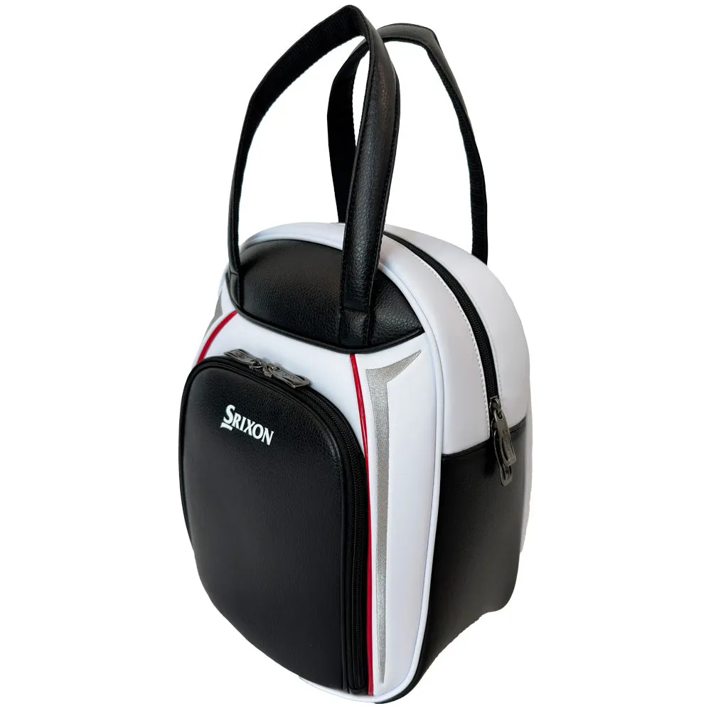 Srixon Shag Bag - White/Black, Golf club cleaner, Golf rain gloves
