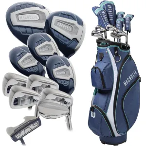 Everyday Must-Have Wilson Magnolia 12-Piece Cart Bag Package Set - Ladies/Youth Great Value, Golf club loft adjustment, Golf gear for tall men