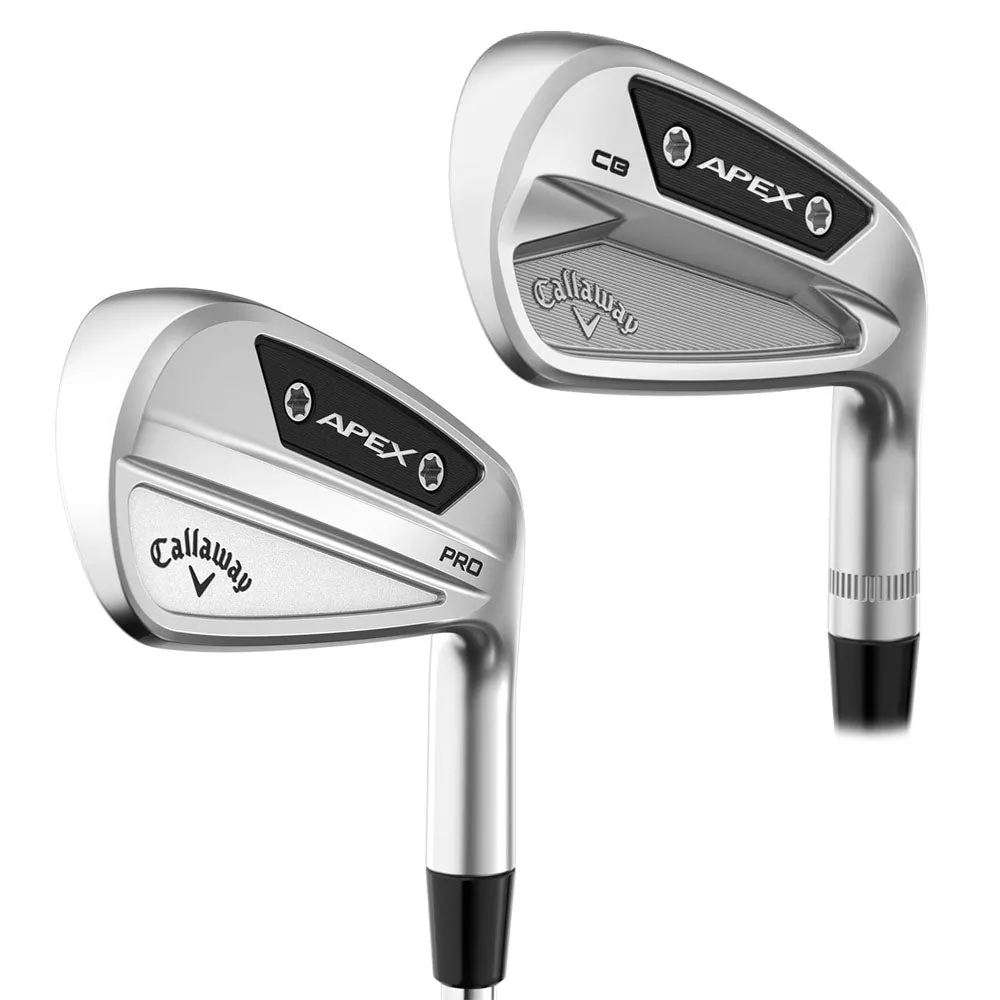 Callaway Apex '24 Pro/CB Combo Irons - Steel, Golf club head covers, Golf club sets under $500, Callaway golf set