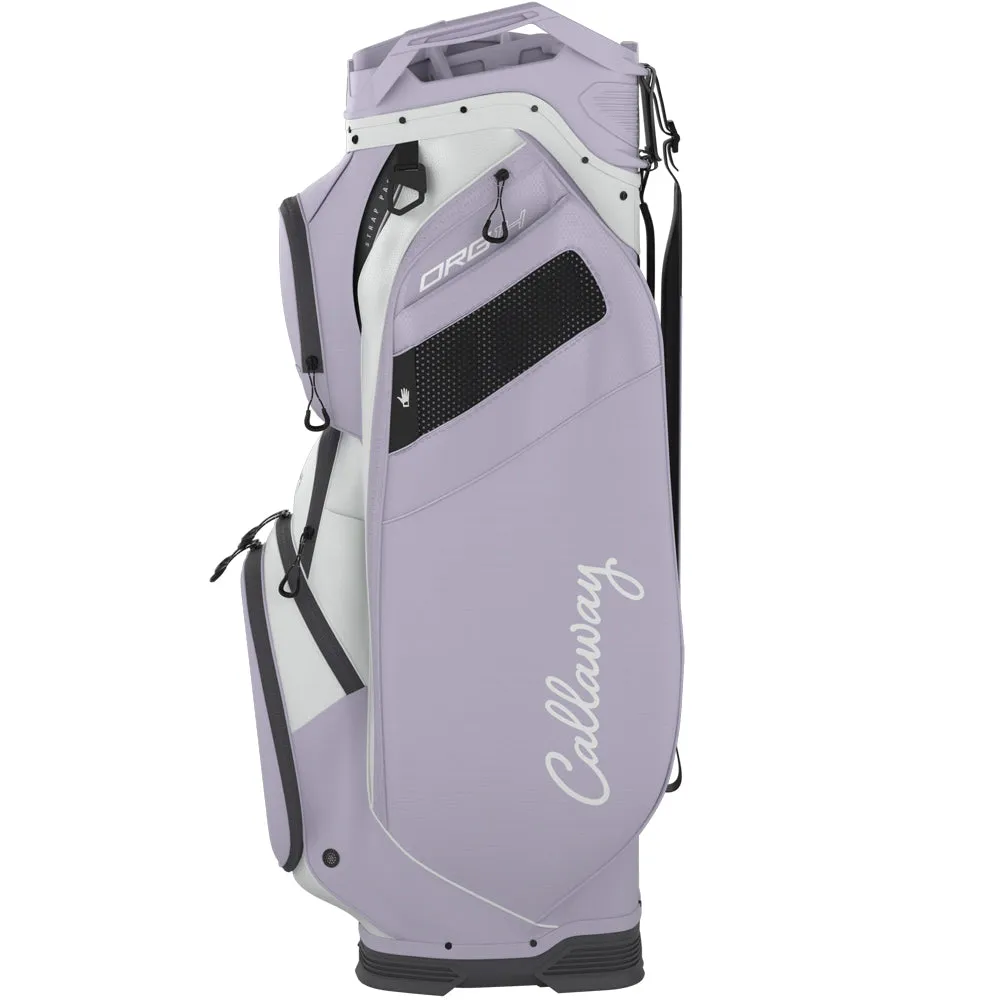 Callaway Org 14 Cart Bag - Silver/Orchid Petal, Golf resistance bands, Golf ball retriever, Golf chipping net