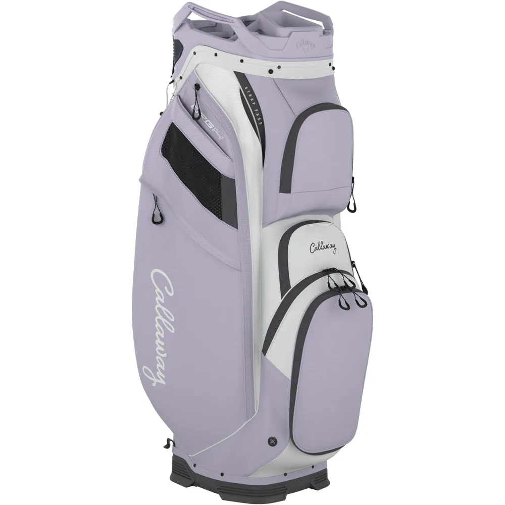 Callaway Org 14 Cart Bag - Silver/Orchid Petal, USGA approved golf balls, What golf ball is best for high handicappers, Golf cleats replacement