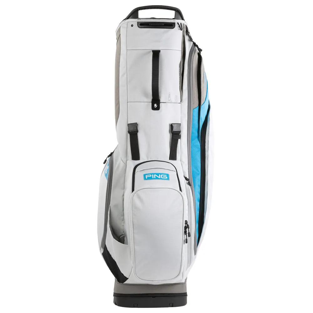 Ping Hoofer 231 Stand Bag - Light Grey/Blue/Graphite, Biodegradable golf balls