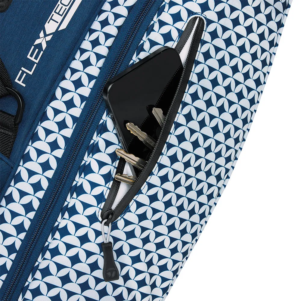 TaylorMade Flextech Stand Bag - Heritage Icon, Golf accessories for beginners, Eco-friendly golf tees, Lightweight golf shoes