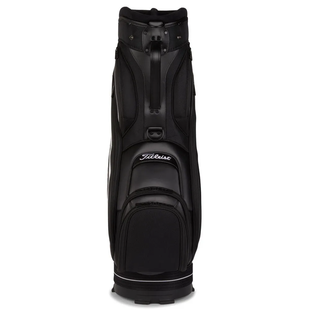 Titleist Tour Series Midsize Cart Bag, Callaway Paradym irons, Golf rangefinder