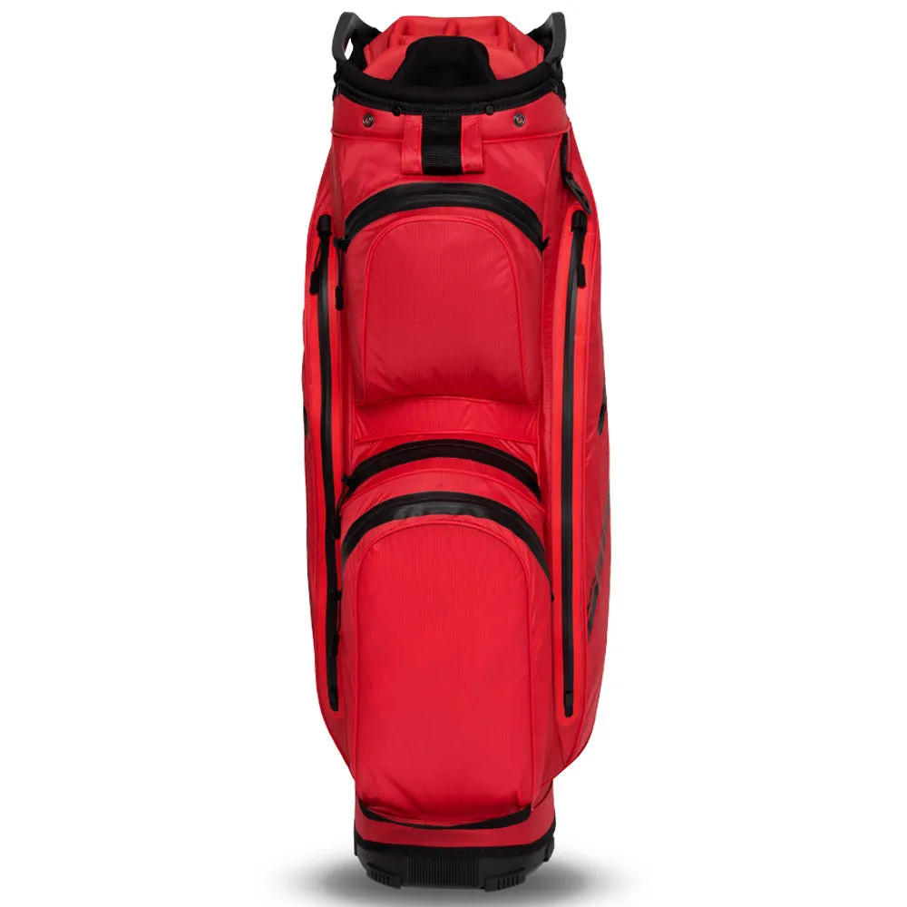 Callaway Chase 14 Dry Waterproof Cart Bag - Red/Black, Cyber Monday golf discounts, High visibility golf balls