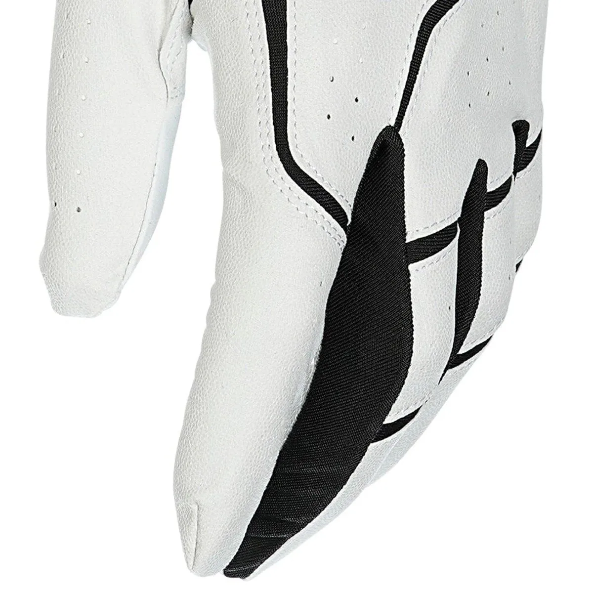 Cobra Microgrip Flex Leather Golf Glove - White - 3 Pack, Golf cart cup holder