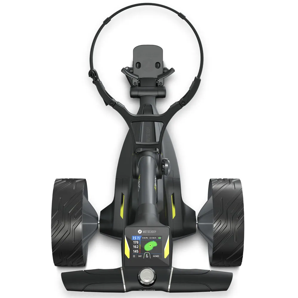 Motocaddy M3 GPS Electric Golf Trolley - Graphite, TaylorMade golf clubs