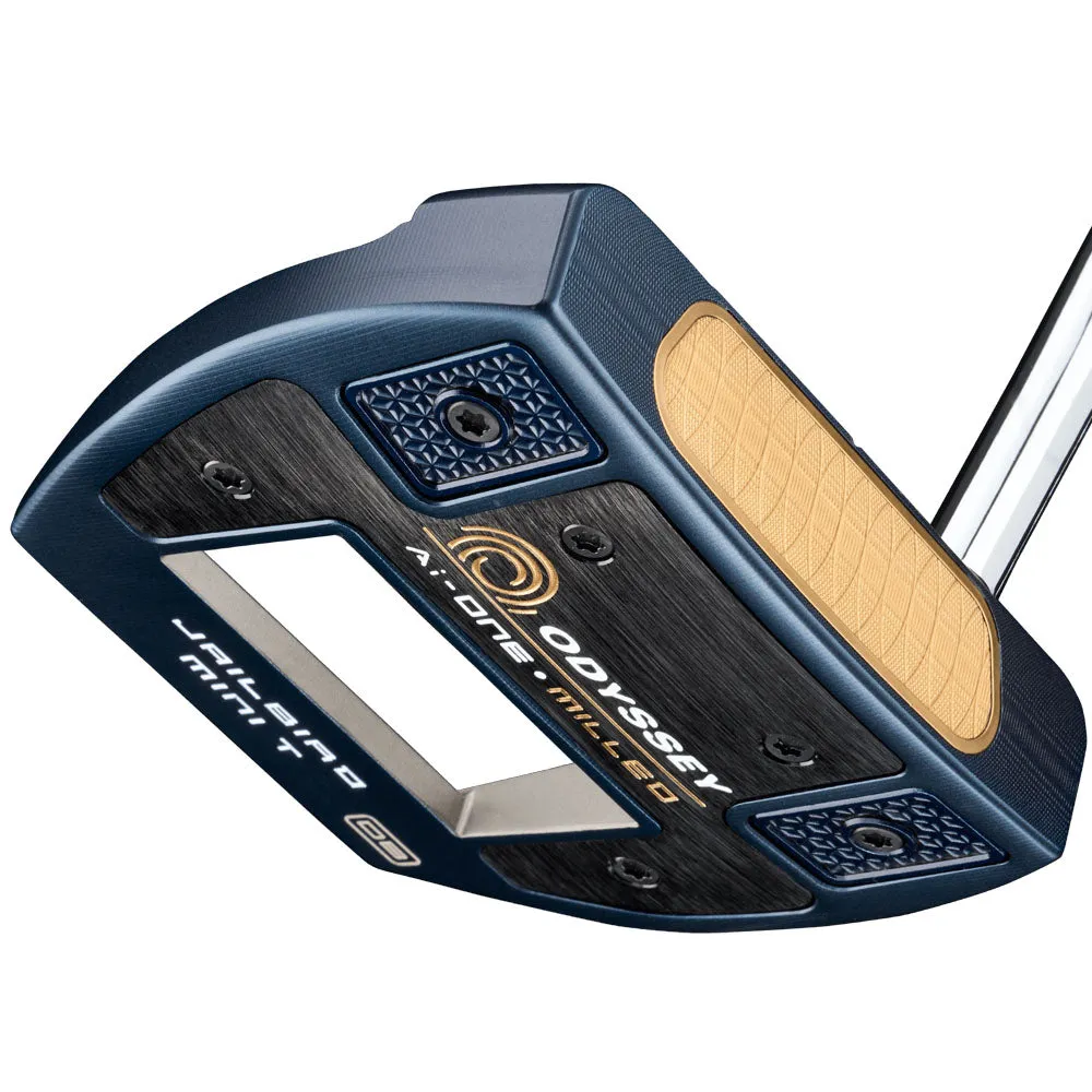 Odyssey Ai-One Milled Putter - Jailbird Mini T Versa 90, Golf ball stamp kit, Golf tournament gifts