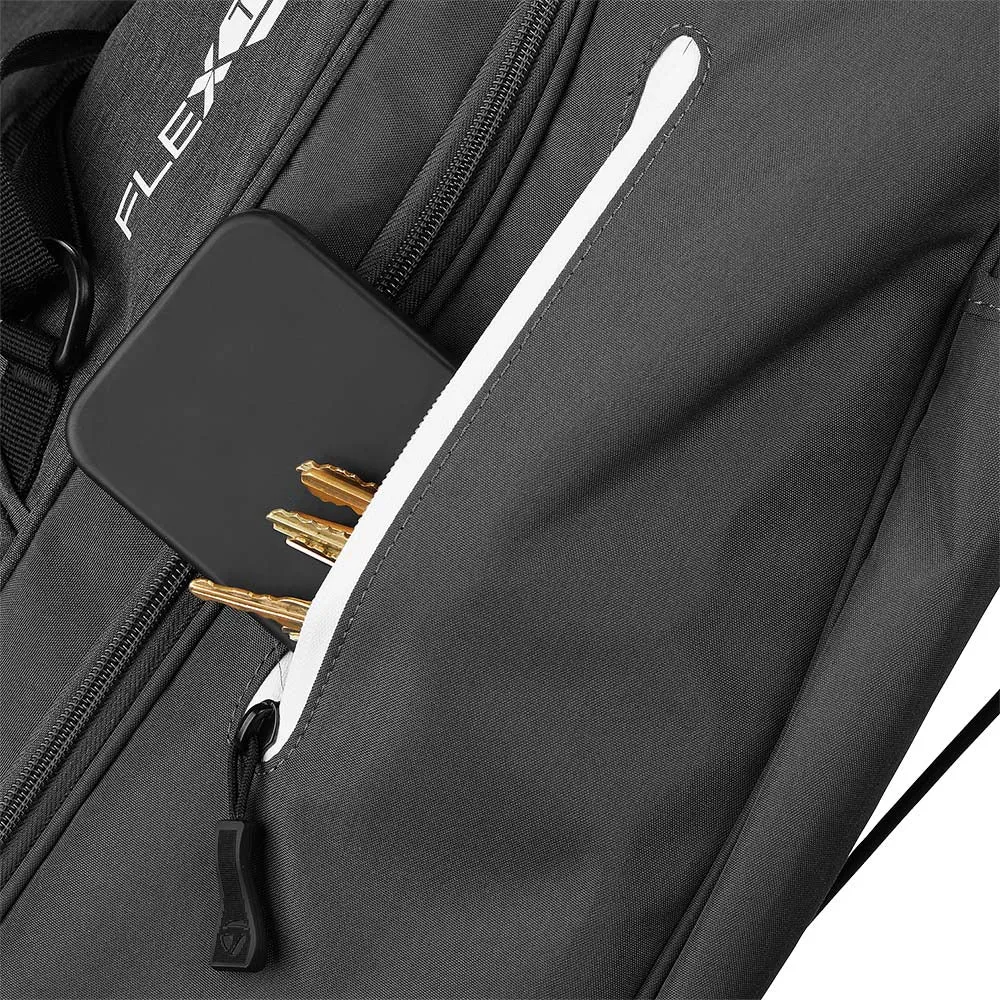 TaylorMade Flextech Stand Bag - Grey, Custom golf head covers