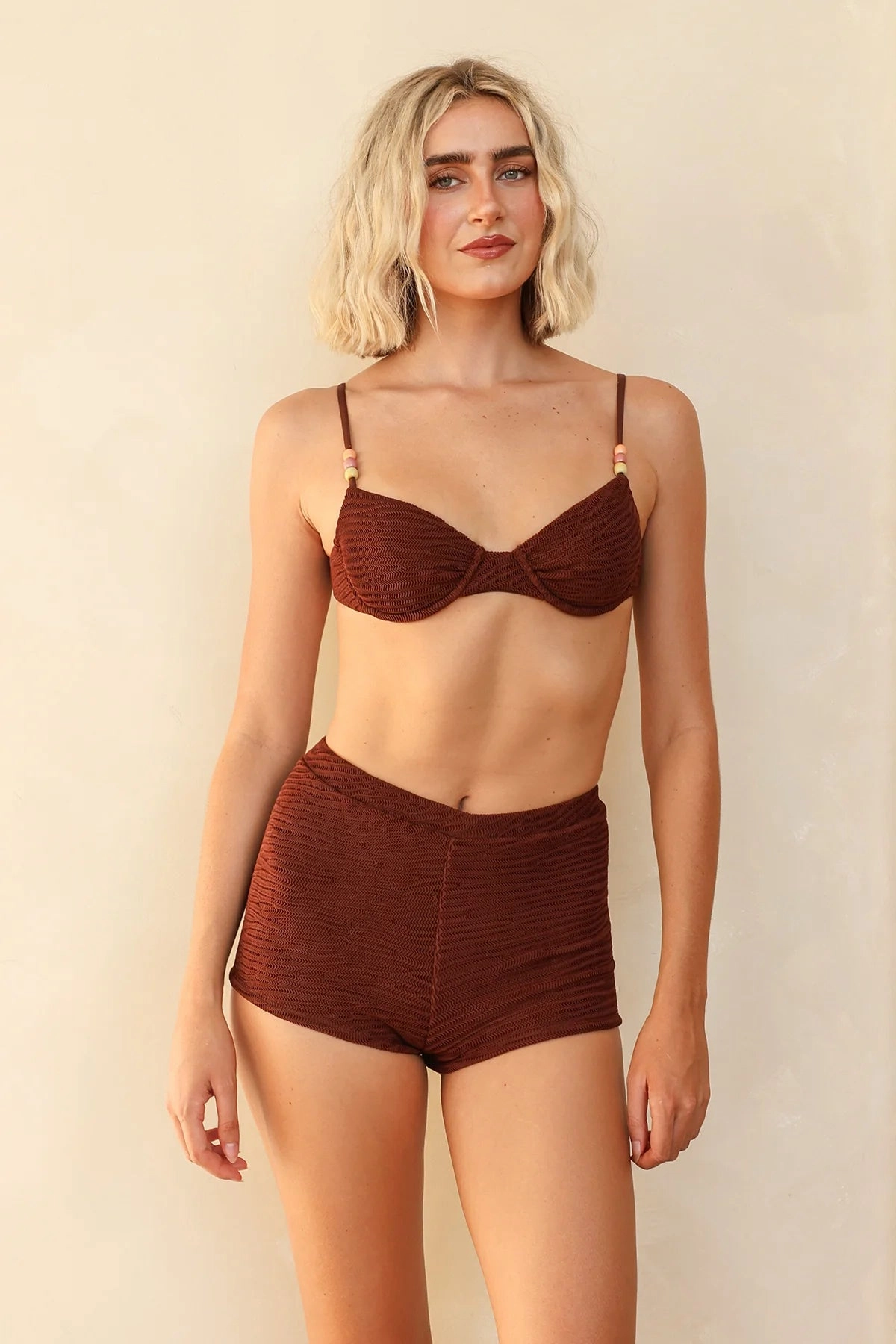 Farrah Elastic Waist Booty Short