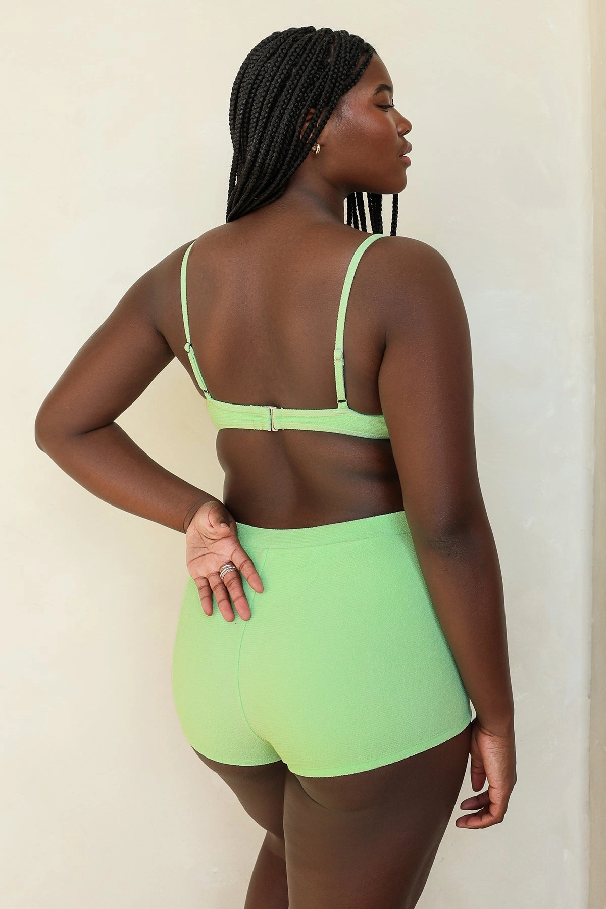 Farrah Elastic Waist Booty Short