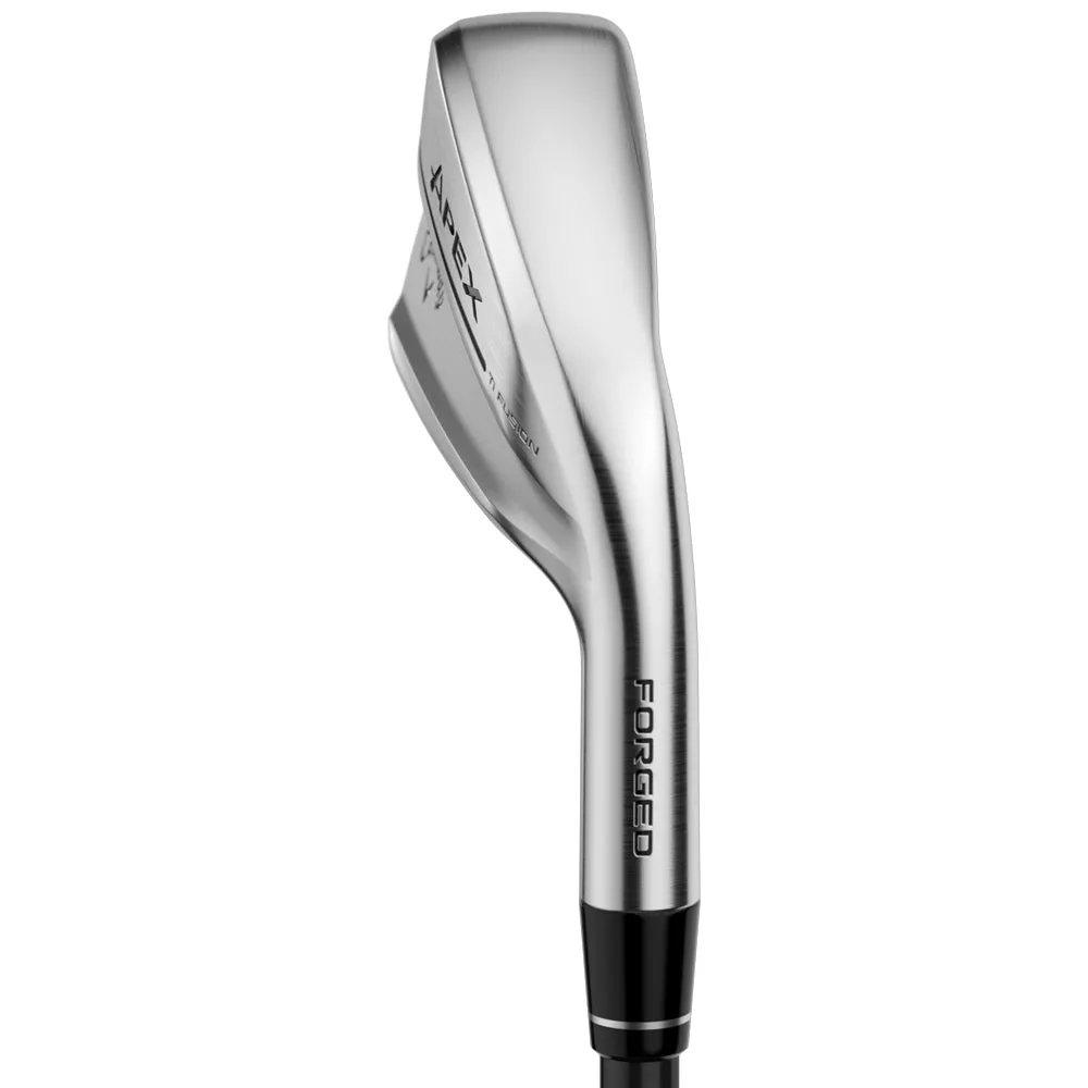 Callaway Apex Ti Fusion Chrome Plated Irons - Steel, Golf travel essentials