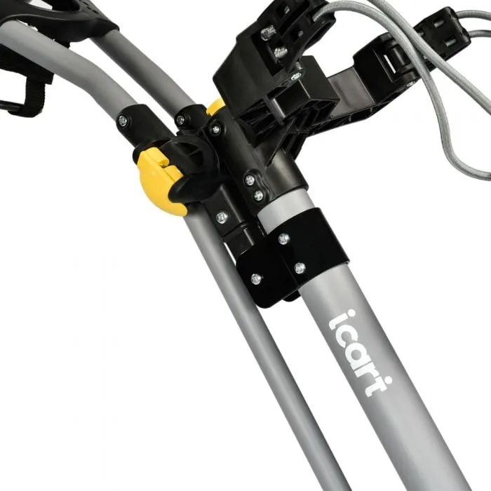 iCart Go 3-Wheel Push Trolley - Grey/Black, Junior golf clubs set, Golf posture corrector