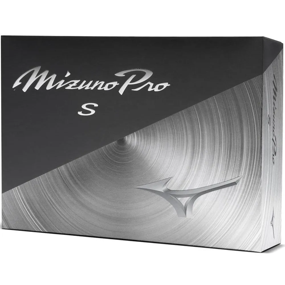 Mizuno Pro S Golf Balls - White - 12 Pack, Golf accessories for women