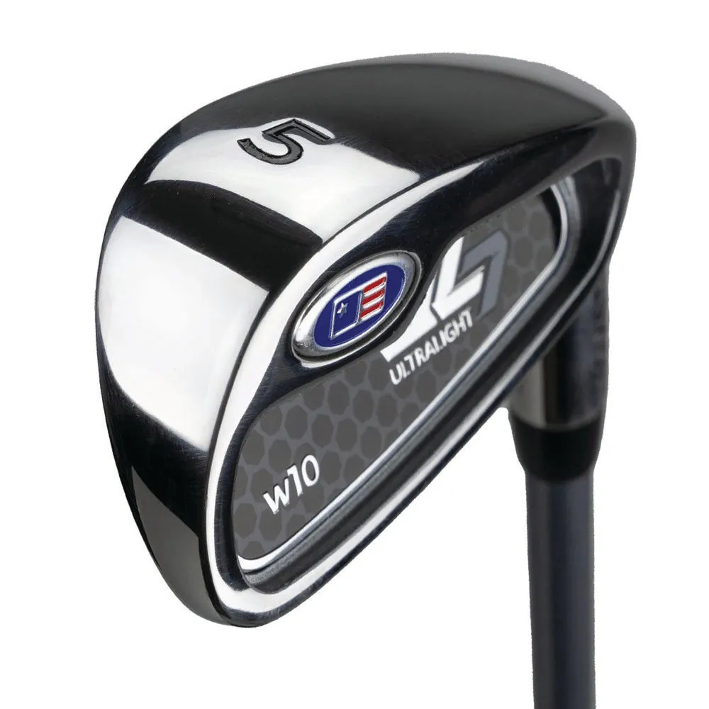 U.S Kids Golf Junior Ultralight 7 63 5 Iron - (63-66" Golfer Height), Lightweight golf bag, Shot tracking golf sensor, Golf rangefinder