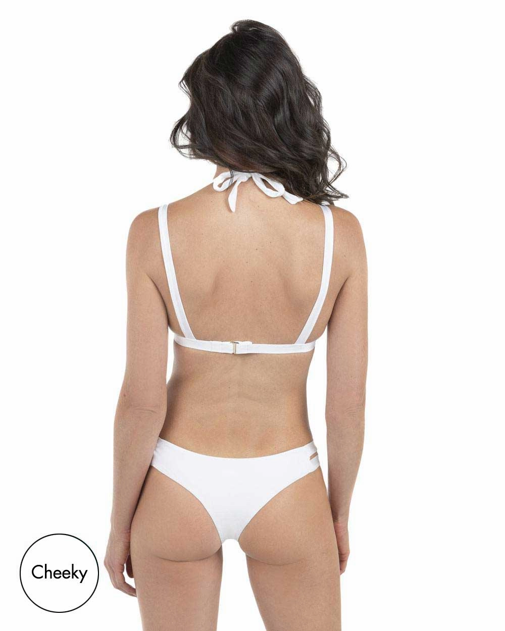 FINAL SALE Envy Push Up Two Tab Halter Swimsuit Top & Two Tab Bottom