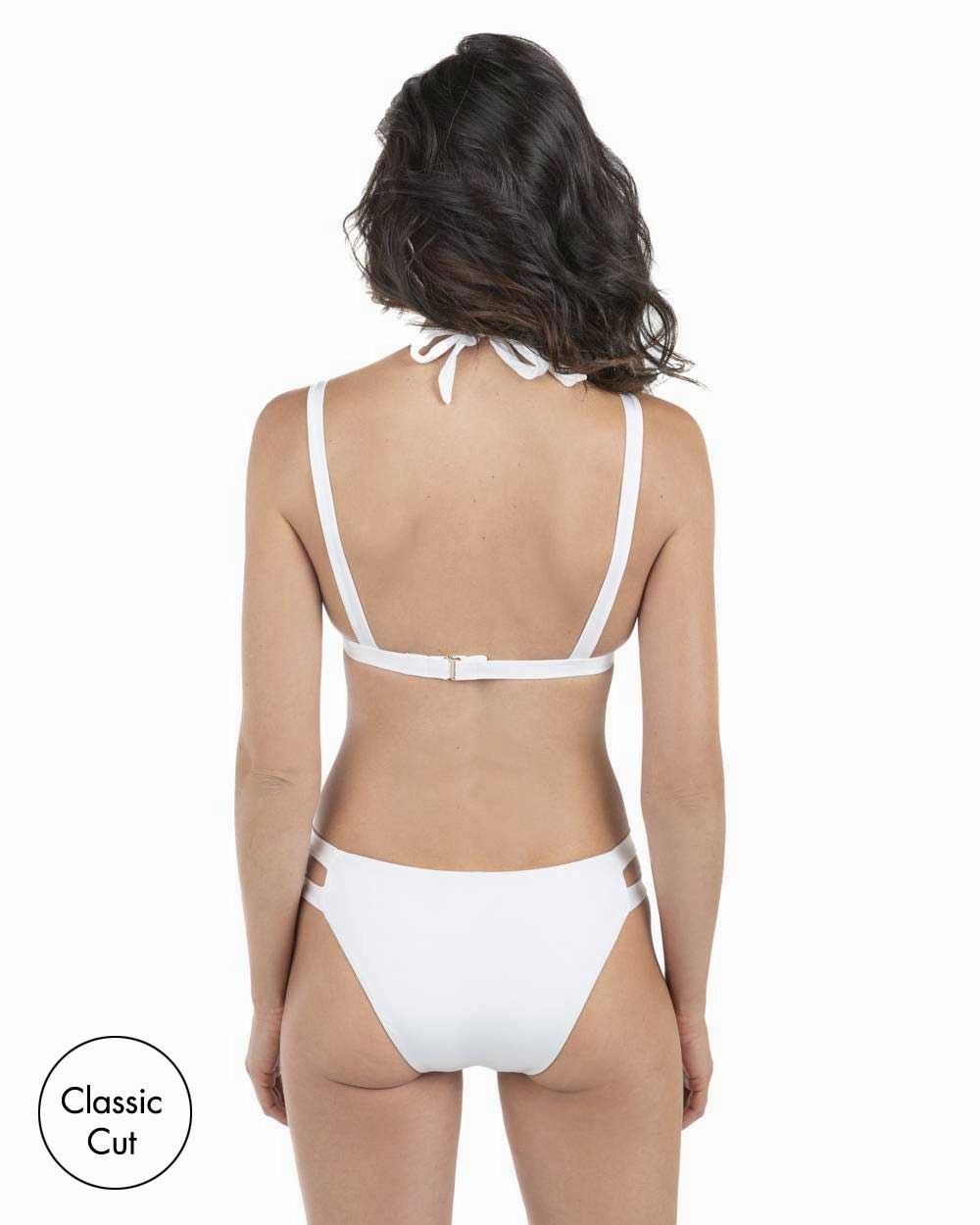FINAL SALE Envy Push Up Two Tab Halter Swimsuit Top & Two Tab Bottom
