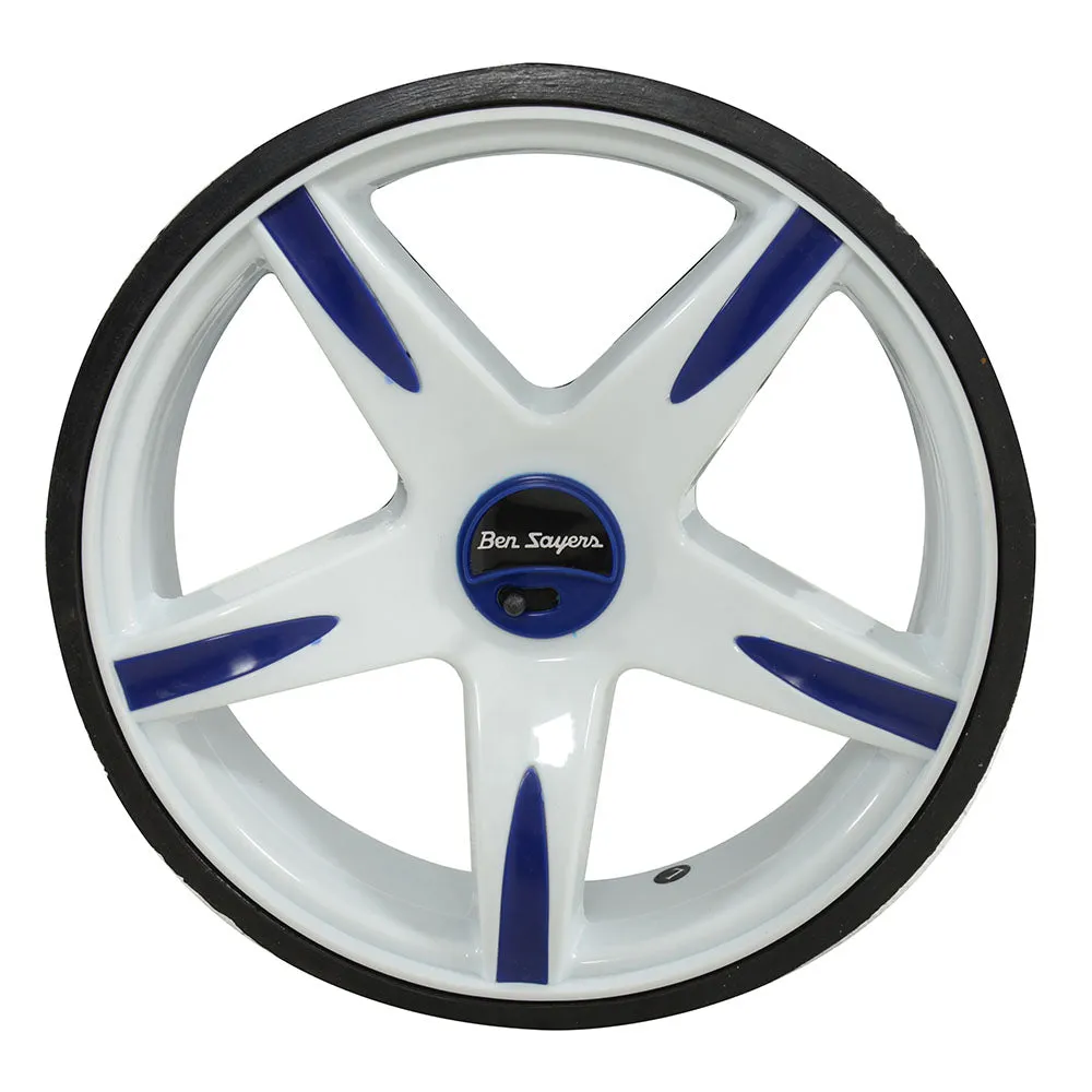 Ben Sayers Lithium Golf Trolley - White/Blue, Golf rule book 2024, Golf posture corrector