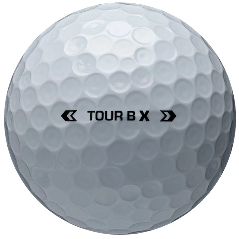 Bridgestone TOUR B X Golf Balls - White - 12 Pack, Personalized golf tees