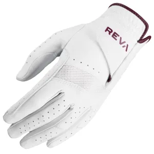 Find Your Perfect Fit Callaway Ladies Reva Golf Glove - White/Eggplant Made for You, Personalized golf tees