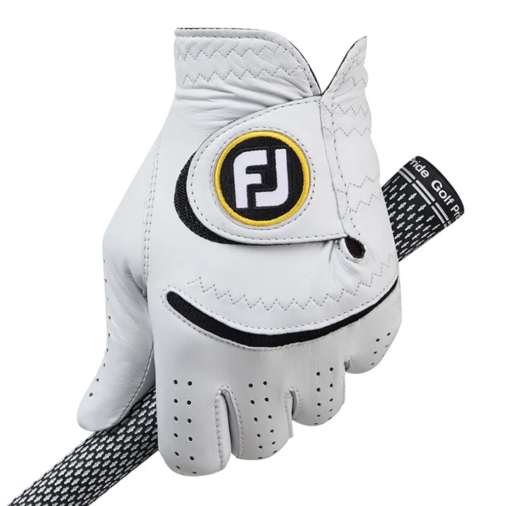 Find Your Perfect Fit FootJoy Stasof Leather Golf Glove - White Style Meets Function, Golf gear for seniors, Luxury golf accessories, Cadet size golf gloves